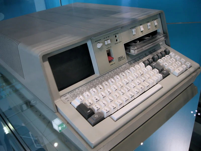 An IBM 5100 Portable Computer.