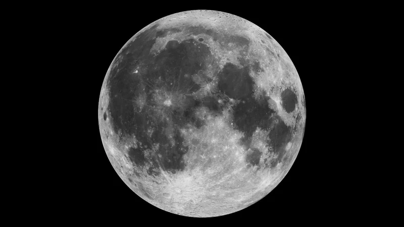 1994 Clementine composite image of the Moon
